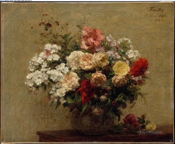 アンリ・ファンタン・ラトゥール Painting - 夏の花 アンリ・ファンタン・ラトゥール